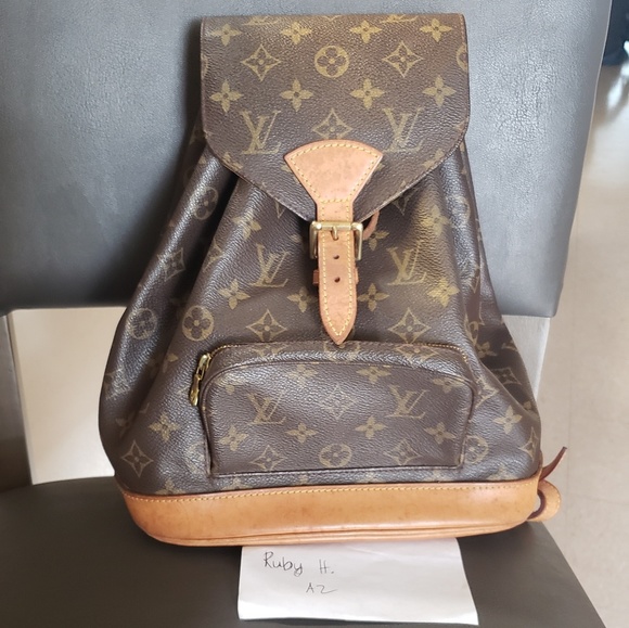 SOLD :ouise Vuitton montsouris MM - Picture 1 of 8